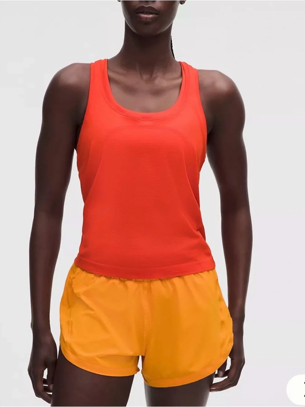 lululemon athletica Red Racerback Tank Top